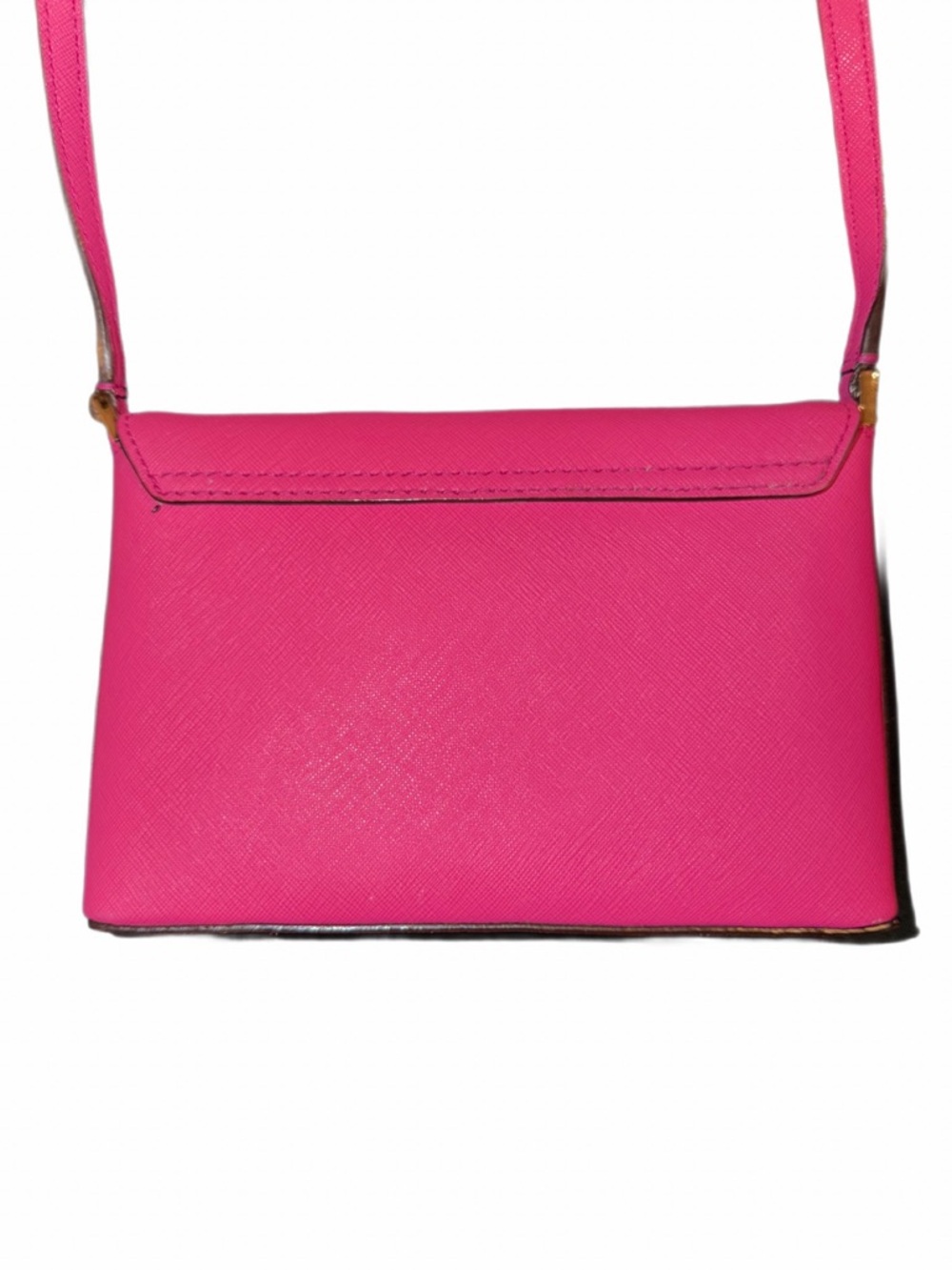 Kate Spade Hot Pink Mini Crossbody bag with flawless long strap - one flaw🩷 - Picture 5 of 16